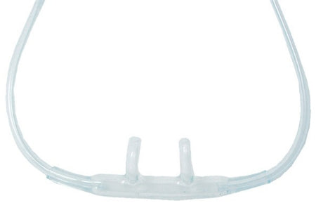 Drive Medical ETCO2 Nasal Sampling Cannula with O2 Delivery Low Flow Delivery Cozy Adult Curved Prong / NonFlared Tip