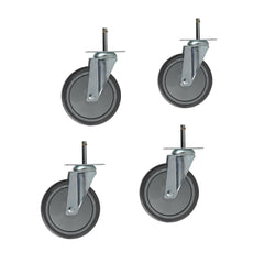 Drive Medical Electric Bed Caster Set drive™ For 15560 Competitor™ Semi-Electric Bed