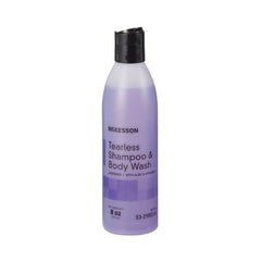 Tearless Shampoo and Body Wash McKesson 8 oz. Flip Top Bottle Lavender Scent