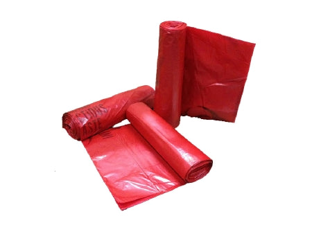 Colonial Bag Corporation Infectious Waste Bag Colonial Bag 33 gal. Red Bag LLDPE 31 X 43 Inch - M-877136-3712 - Case of 200