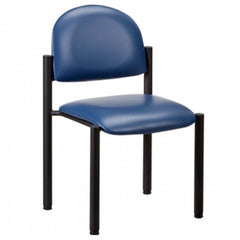Clinton Industries Side Chair Premium Series Gunmetal Gray Without Armrests Vinyl