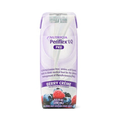 Nutricia North America PKU Oral Supplement Periflex® LQ Berry Cream Flavor 8.5 oz. Pouch Ready to Use