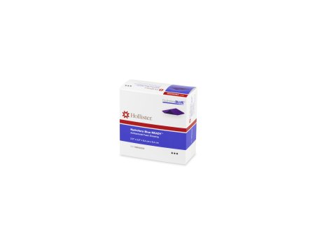 Hydrofera Antibacterial Foam Dressing HydraferaBLUE® READY 2-1/2 X 2-1/2 Inch Square Non-Adhesive without Border Sterile