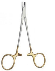 V. Mueller Wire Twister V. Mueller® Vital® Rubio 5-1/4 Inch Length Ring Handle, Cardiovascular, Gold Plated, Matte Finish Surgical Grade - M-880087-2663 - Each
