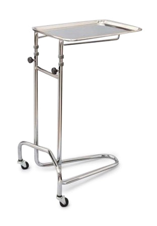 Mayo Instrument Stand McKesson 50 lbs. 1 Tray 21 W X 20 D Inch 37 - 53 Inch 16-3/4 X 21-1/2 Inch