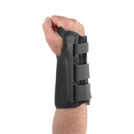 Ossur Wrist Brace Ossur® Exoform® Aluminum / Plastic Left Hand Black Small