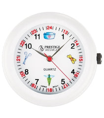 Prestige Medical Medical Watch Attach to Stethoscope Quartz™ 24 Hours Dial Display