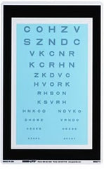 Good-Lite Eye Chart Good-Lite® 10 Foot Measurement Acuity Test