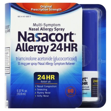 Chattem Allergy Relief Nasacort® Allergy 24 Hr 55 mcg Strength Nasal Spray 60 Spray