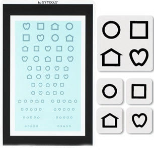 Good-Lite Preschool Eye Test Chart Good-Lite® Acuity Test