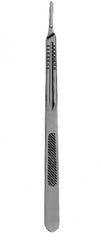 V. Mueller Knife Handle 8-3/8 Inch, No. 4 L, Mirror Finish, General and Microsurgical - M-881950-2258 - Each