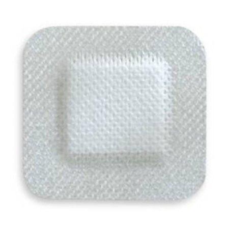 Adhesive Dressing McKesson 4 X 4 Inch Nonwoven Gauze Square White NonSterile