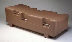 Humane Restraint Isolation Bed 75 Inch Length 21 to 24 Inch Height Range