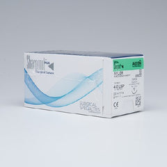 Surgical Specialties Suture with Needle Surgical Specialties™ Nonabsorbable Uncoated Black Suture Monofilament Nylon Size 4 - 0 18 Inch Suture 1-Needle 13 mm Length 3/8 Circle Precision Reverse Cutting Needle