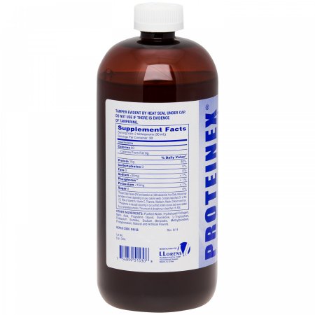 Lloren Pharmaceuticals Oral Protein Supplement Proteinex® 15 Unflavored Ready to Use 8 oz. Bottle