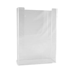 Glove Box Holder McKesson Horizontal Mounted 3-Box Capacity Clear 4-1/4 X 11 X 16 Inch Plastic