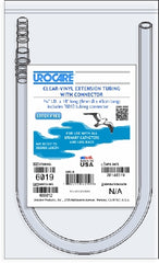 Urocare Products Extension Tube Urocare® 0.31 I.D. x 18 Inch Long, Clear-Vinyl, NonSterile, NonDEHP