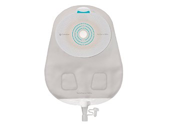 Coloplast Ostomy Pouch SenSura® Mio One-Piece System Maxi Length 3/8 to 1-3/4 Inch Stoma Drainable Flat, Trim to Fit