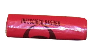 Colonial Bag Corporation Infectious Waste Bag Colonial Bag 10 gal. Red Bag LLDPE 24 X 24 Inch - M-883999-3373 - Case of 200