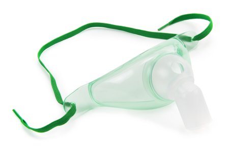 Tracheostomy Mask McKesson Collar Style Adult One Size Fits Most Adjustable Head Strap