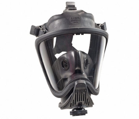 Grainger MSA Ultra Elite™ Reusable Respirator Industrial Full Face Adjustable Head Strap Medium Black