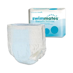 Principle Business Enterprises Unisex Adult Bowel Containment Swim Brief Swimmates™ Pull On with Tear Away Seams 2X-Large Disposable Moderate Absorbency - M-884134-4876 - Bag of 12