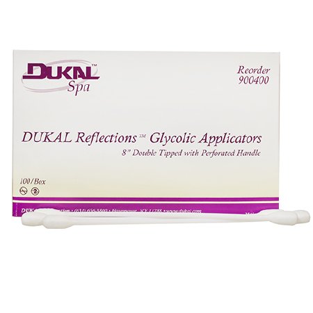 Dukal Glycolic Applicator Swab Dukal Reflections™ 8 Inch Length