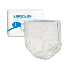 Principle Business Enterprises Unisex Adult Absorbent Underwear ComfortCare™ Pull On with Tear Away Seams Large Disposable Moderate Absorbency - M-884711-4080 - Case of 100