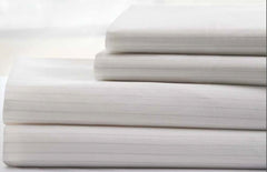 Standard Textile Bed Sheet DermaTherapy® Fitted 37 W X 79 L X 10 D Inch White Reusable