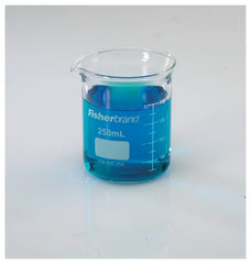 Fisher Scientific Beaker Fisherbrand™ Griffin Low-Form Borosilicate Glass 250 mL (8 oz.)