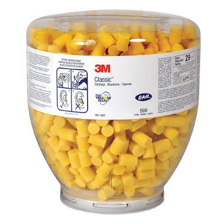 Grainger Ear Plugs 3M™ E-A-R™ Classic™ Cordless One Size Fits Most Yellow