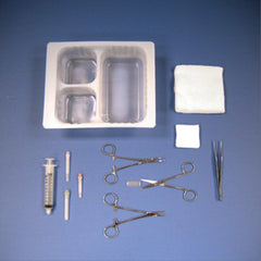 DeRoyal Laceration Tray