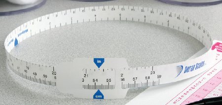 Doran Scales Circumference Measure Tape 23 Inch Teflon™ Reusable English / Metric
