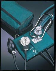 American Diagnostic Corp Aneroid Sphygmomanometer Combo Kit Pocket Style Hand Held Size 11 Nylon Cuff 22 Inch Stethoscope Tube Adscope Sprague Stethoscope