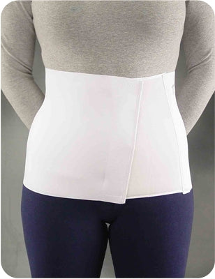 Bird & Cronin Abdominal Binder One Size Fits Most Hook and Loop Closure 26 to 50 Inch Waist Circumference 10 Inch Adult