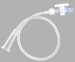 Cook Medical Connecting Drain Tubing 12 Inch Length 1 25/1000 ID Sterile Drainage Bag / Male Luer Lock Connector Natural Translucent PVC