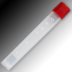Globe Scientific Storage and Transport Tube Round Bottom, Skirted Plain 12.3 X 89 mm 5 mL Without Color Coding Without Closure Polypropylene Tube
