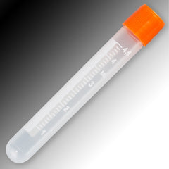 Globe Scientific Storage and Transport Tube Round Bottom Plain 12.3 X 88 mm 5 mL Without Color Coding Without Closure Polypropylene Tube