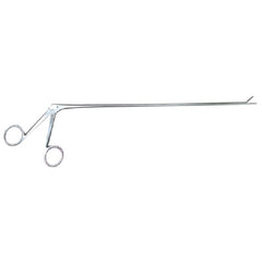 Medgyn Products Foreign Body / IUD Removal Forceps MedGyn 8 Inch Length Surgical Grade Stainless Steel NonSterile Finger Ring Handle Straight Hinged Serrated Alligator Jaws - M-887956-4131 - Each