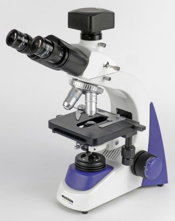 McKesson LUMEON™ Digital Microscope Trinocular Head 4X, 10X, 40X and 100X Objectives