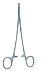V. Mueller Needle Holder Delicate Touch™ 6 Inch Length Straight Dust Teeth Jaws Working End Sharpness Finger Ring Handle - M-888688-3669 - Each
