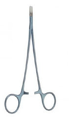 V. Mueller Needle Holder Delicate Touch™ 6-3/4 Inch Length Straight Dust Teeth Jaws Working End Sharpness Finger Ring Handle - M-888689-2756 - Each