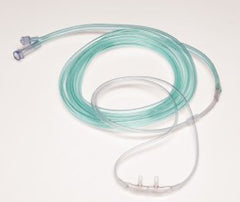 Sun Med ETCO2 Nasal Sampling Cannula with O2 Delivery One Nare O2 / One Nare Sampled Salter-Style® Adult Curved Prong / NonFlared Tip