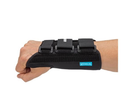 Ossur Wrist Brace Ossur® Formfit® Aluminum / Cotton / Polyester Right Hand Black Medium