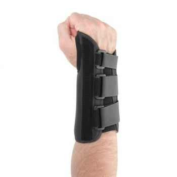 Ossur Wrist Brace Ossur® Formfit® Aluminum / Cotton / Polyester Left Hand Black X-Small