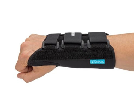 Ossur Wrist Brace Ossur® Formfit® Aluminum / Cotton / Polyester Left Hand Black Medium