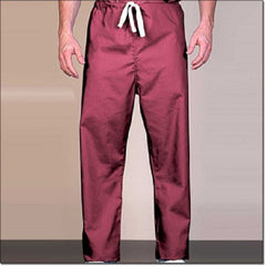 Fashion Seal Uniforms Scrub Pants Reversible X-Small Cranberry Unisex - M-1119777-3178 - Each