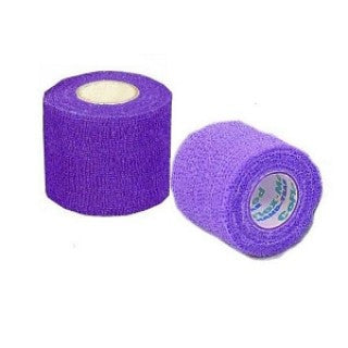 Andover Coated Products Cohesive Bandage CoFlex® NL 1 Inch X 5 Yard 12 lbs. Tensile Strength Self-adherent Closure Purple NonSterile