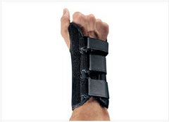 DJO Wrist Brace ProCare® ComfortFORM™ Aluminum / Foam / Lycra® Right Hand Black Small