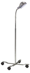 Drive Medical Gooseneck Exam Light Floor Standing Incandescent 60 Watt Chrome